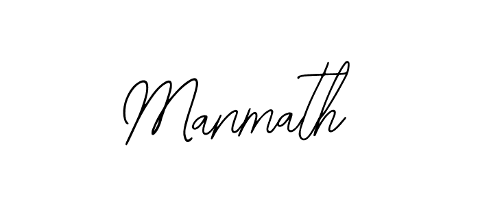 How to make Manmath signature? Bearetta-2O07w is a professional autograph style. Create handwritten signature for Manmath name. Manmath signature style 12 images and pictures png