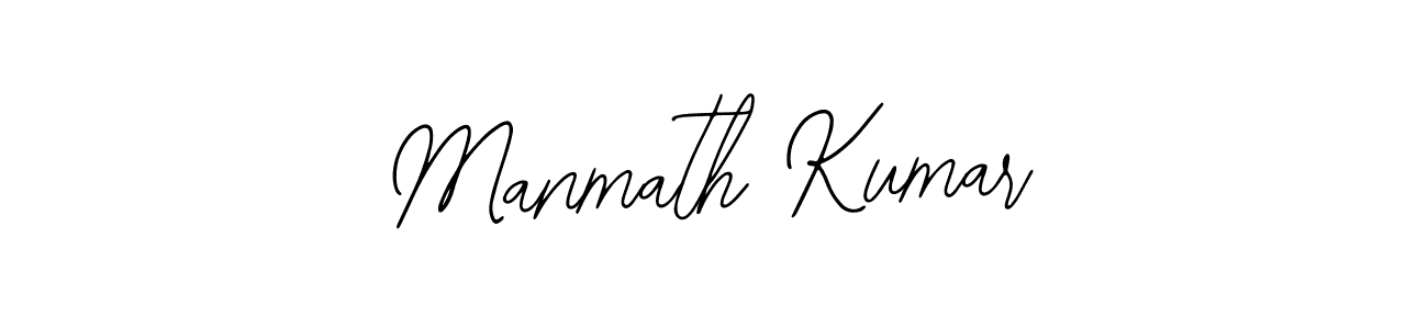 Create a beautiful signature design for name Manmath Kumar. With this signature (Bearetta-2O07w) fonts, you can make a handwritten signature for free. Manmath Kumar signature style 12 images and pictures png