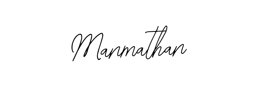 Manmathan stylish signature style. Best Handwritten Sign (Bearetta-2O07w) for my name. Handwritten Signature Collection Ideas for my name Manmathan. Manmathan signature style 12 images and pictures png