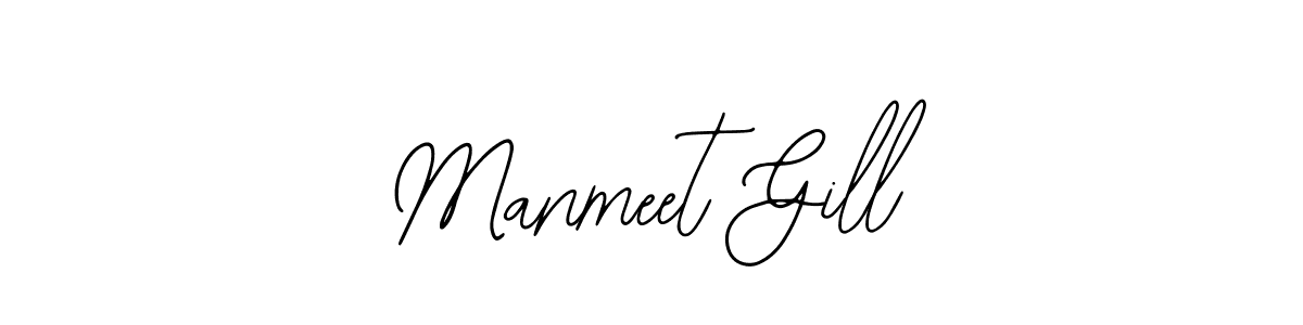 Make a beautiful signature design for name Manmeet Gill. With this signature (Bearetta-2O07w) style, you can create a handwritten signature for free. Manmeet Gill signature style 12 images and pictures png