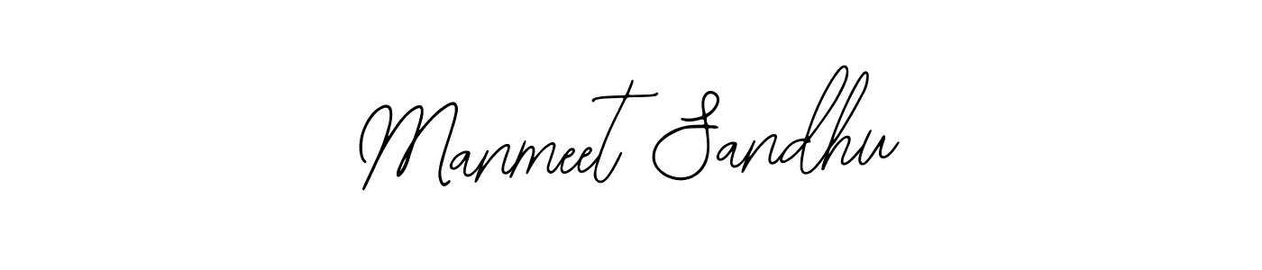 Make a beautiful signature design for name Manmeet Sandhu. With this signature (Bearetta-2O07w) style, you can create a handwritten signature for free. Manmeet Sandhu signature style 12 images and pictures png
