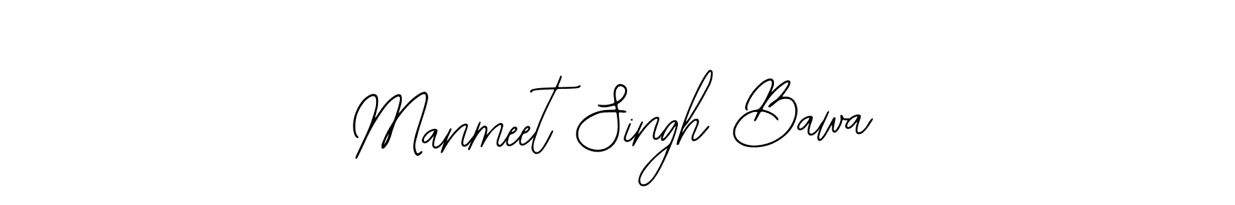 Manmeet Singh Bawa stylish signature style. Best Handwritten Sign (Bearetta-2O07w) for my name. Handwritten Signature Collection Ideas for my name Manmeet Singh Bawa. Manmeet Singh Bawa signature style 12 images and pictures png