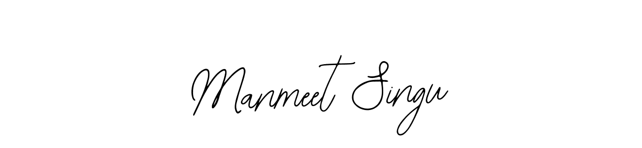 Similarly Bearetta-2O07w is the best handwritten signature design. Signature creator online .You can use it as an online autograph creator for name Manmeet Singu. Manmeet Singu signature style 12 images and pictures png