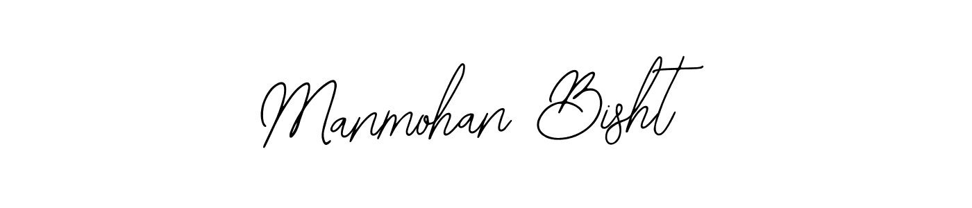 Manmohan Bisht stylish signature style. Best Handwritten Sign (Bearetta-2O07w) for my name. Handwritten Signature Collection Ideas for my name Manmohan Bisht. Manmohan Bisht signature style 12 images and pictures png