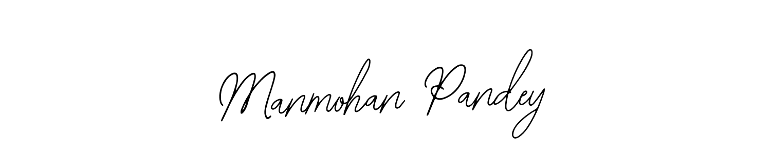 How to make Manmohan Pandey signature? Bearetta-2O07w is a professional autograph style. Create handwritten signature for Manmohan Pandey name. Manmohan Pandey signature style 12 images and pictures png