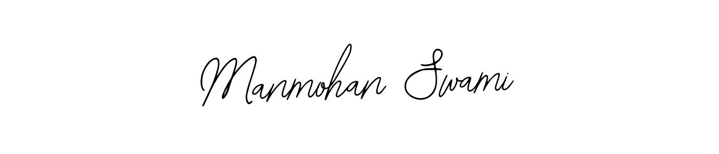 Use a signature maker to create a handwritten signature online. With this signature software, you can design (Bearetta-2O07w) your own signature for name Manmohan Swami. Manmohan Swami signature style 12 images and pictures png