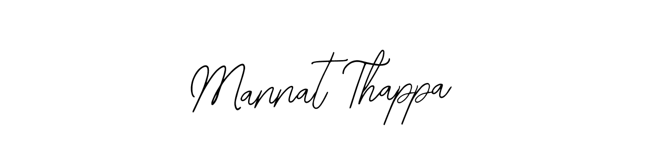 Make a short Mannat Thappa signature style. Manage your documents anywhere anytime using Bearetta-2O07w. Create and add eSignatures, submit forms, share and send files easily. Mannat Thappa signature style 12 images and pictures png