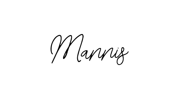 Make a beautiful signature design for name Mannis. With this signature (Bearetta-2O07w) style, you can create a handwritten signature for free. Mannis signature style 12 images and pictures png