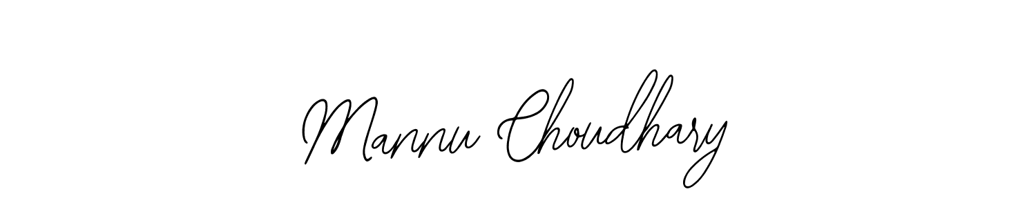 Design your own signature with our free online signature maker. With this signature software, you can create a handwritten (Bearetta-2O07w) signature for name Mannu Choudhary. Mannu Choudhary signature style 12 images and pictures png