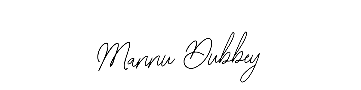 Mannu Dubbey stylish signature style. Best Handwritten Sign (Bearetta-2O07w) for my name. Handwritten Signature Collection Ideas for my name Mannu Dubbey. Mannu Dubbey signature style 12 images and pictures png