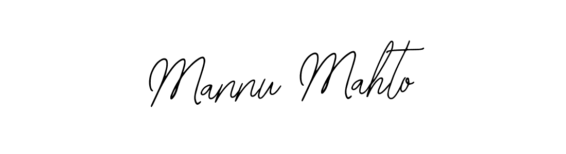 Mannu Mahto stylish signature style. Best Handwritten Sign (Bearetta-2O07w) for my name. Handwritten Signature Collection Ideas for my name Mannu Mahto. Mannu Mahto signature style 12 images and pictures png