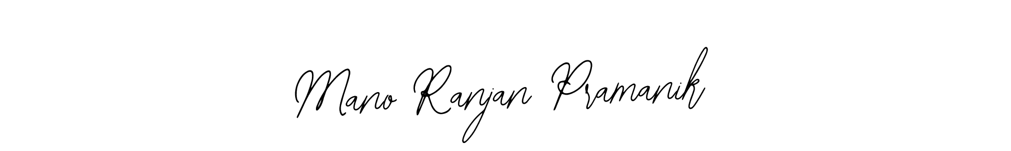 Mano Ranjan Pramanik stylish signature style. Best Handwritten Sign (Bearetta-2O07w) for my name. Handwritten Signature Collection Ideas for my name Mano Ranjan Pramanik. Mano Ranjan Pramanik signature style 12 images and pictures png