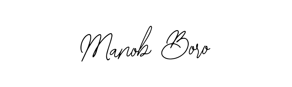 Design your own signature with our free online signature maker. With this signature software, you can create a handwritten (Bearetta-2O07w) signature for name Manob Boro. Manob Boro signature style 12 images and pictures png