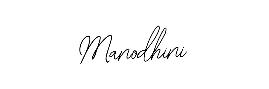 How to make Manodhini name signature. Use Bearetta-2O07w style for creating short signs online. This is the latest handwritten sign. Manodhini signature style 12 images and pictures png