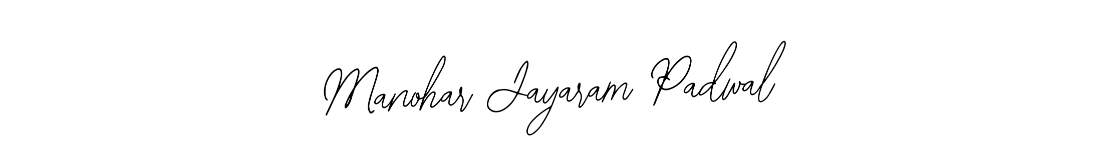 Create a beautiful signature design for name Manohar Jayaram Padwal. With this signature (Bearetta-2O07w) fonts, you can make a handwritten signature for free. Manohar Jayaram Padwal signature style 12 images and pictures png
