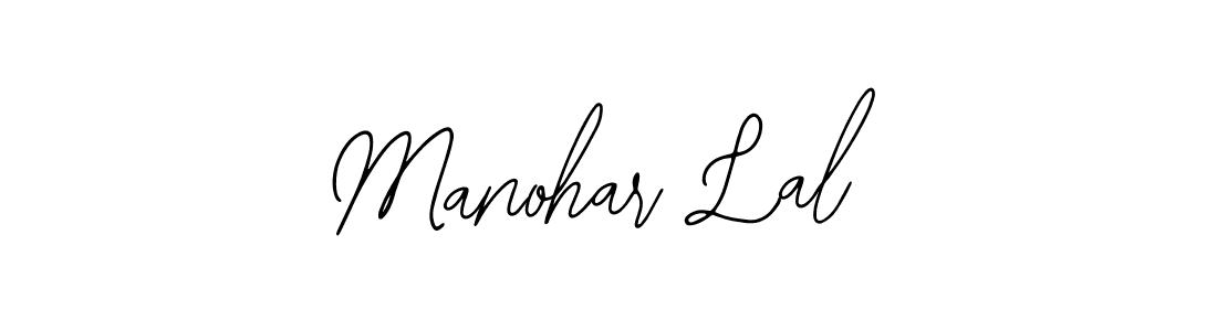 Design your own signature with our free online signature maker. With this signature software, you can create a handwritten (Bearetta-2O07w) signature for name Manohar Lal. Manohar Lal signature style 12 images and pictures png