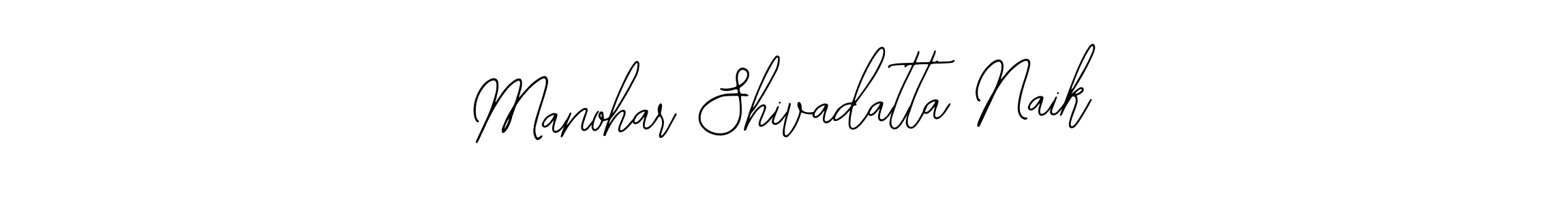 The best way (Bearetta-2O07w) to make a short signature is to pick only two or three words in your name. The name Manohar Shivadatta Naik include a total of six letters. For converting this name. Manohar Shivadatta Naik signature style 12 images and pictures png