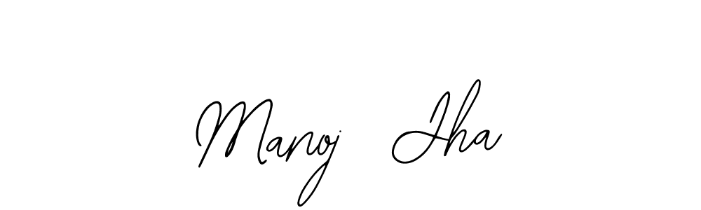 How to make Manoj  Jha signature? Bearetta-2O07w is a professional autograph style. Create handwritten signature for Manoj  Jha name. Manoj  Jha signature style 12 images and pictures png