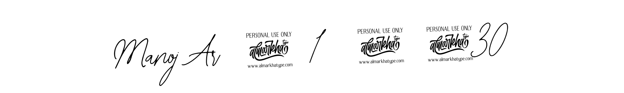 The best way (Bearetta-2O07w) to make a short signature is to pick only two or three words in your name. The name Manoj Ar  9518545730 include a total of six letters. For converting this name. Manoj Ar  9518545730 signature style 12 images and pictures png