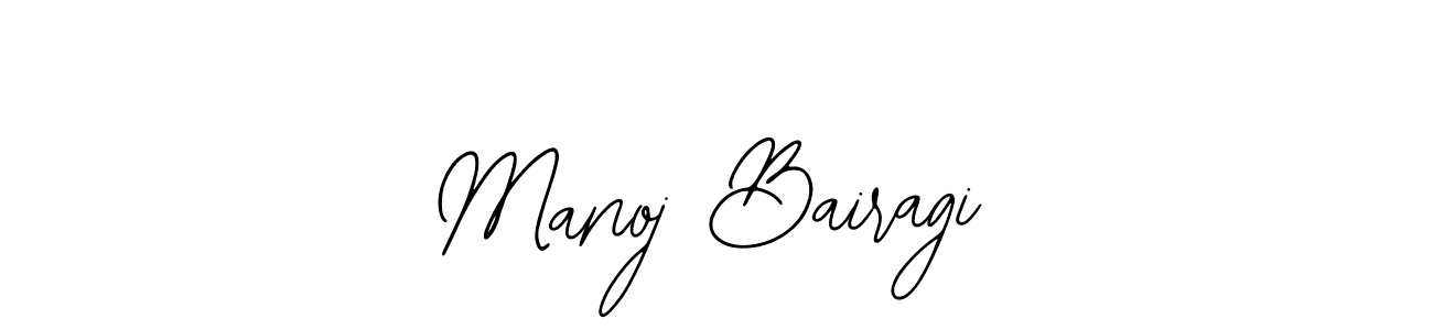 Design your own signature with our free online signature maker. With this signature software, you can create a handwritten (Bearetta-2O07w) signature for name Manoj Bairagi. Manoj Bairagi signature style 12 images and pictures png