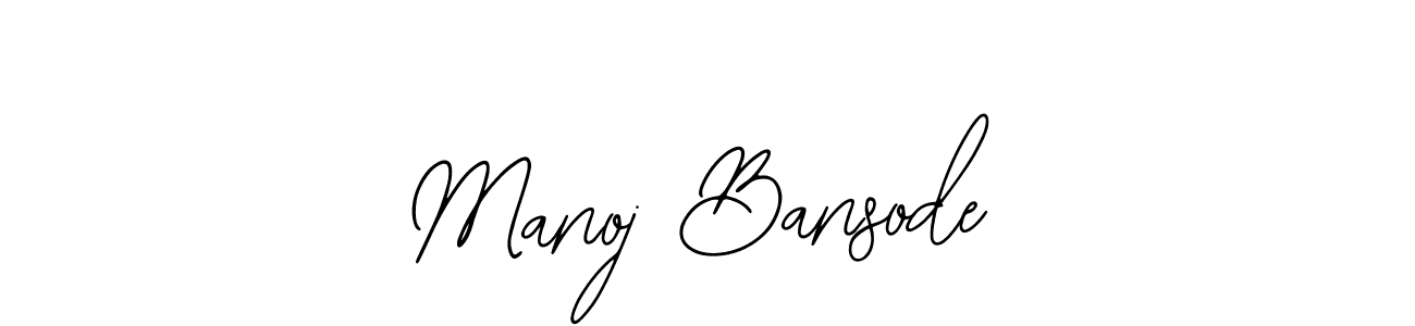 Manoj Bansode stylish signature style. Best Handwritten Sign (Bearetta-2O07w) for my name. Handwritten Signature Collection Ideas for my name Manoj Bansode. Manoj Bansode signature style 12 images and pictures png