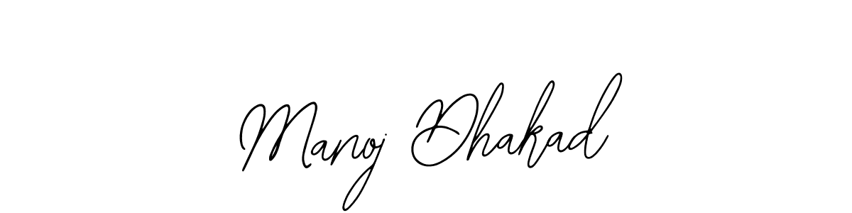 Best and Professional Signature Style for Manoj Dhakad. Bearetta-2O07w Best Signature Style Collection. Manoj Dhakad signature style 12 images and pictures png