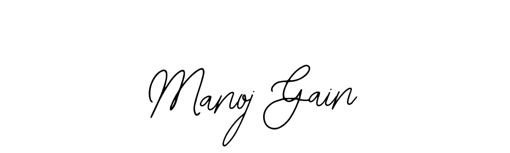 Best and Professional Signature Style for Manoj Gain. Bearetta-2O07w Best Signature Style Collection. Manoj Gain signature style 12 images and pictures png