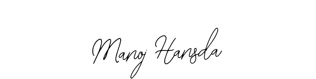 Also You can easily find your signature by using the search form. We will create Manoj Hansda name handwritten signature images for you free of cost using Bearetta-2O07w sign style. Manoj Hansda signature style 12 images and pictures png