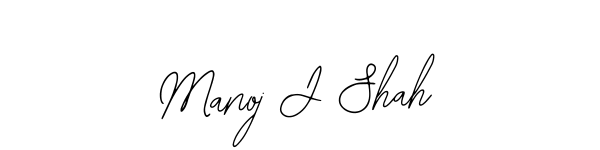 How to Draw Manoj J Shah signature style? Bearetta-2O07w is a latest design signature styles for name Manoj J Shah. Manoj J Shah signature style 12 images and pictures png