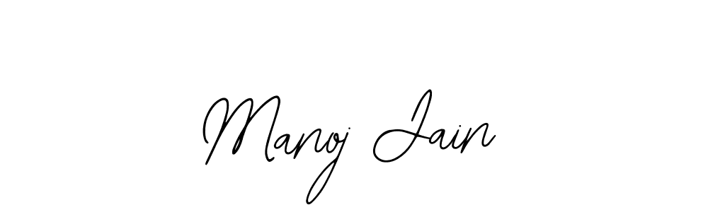 Use a signature maker to create a handwritten signature online. With this signature software, you can design (Bearetta-2O07w) your own signature for name Manoj Jain. Manoj Jain signature style 12 images and pictures png