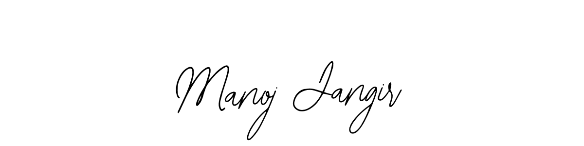 Create a beautiful signature design for name Manoj Jangir. With this signature (Bearetta-2O07w) fonts, you can make a handwritten signature for free. Manoj Jangir signature style 12 images and pictures png