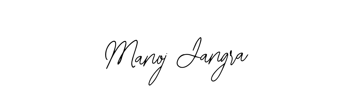 The best way (Bearetta-2O07w) to make a short signature is to pick only two or three words in your name. The name Manoj Jangra include a total of six letters. For converting this name. Manoj Jangra signature style 12 images and pictures png