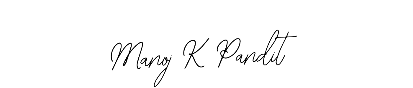 Similarly Bearetta-2O07w is the best handwritten signature design. Signature creator online .You can use it as an online autograph creator for name Manoj K Pandit. Manoj K Pandit signature style 12 images and pictures png