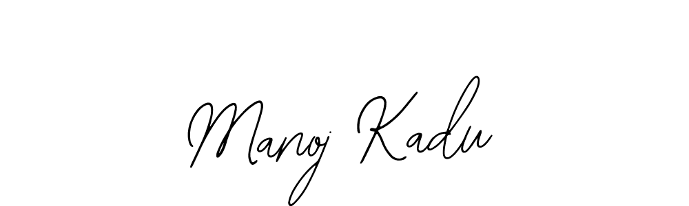 Once you've used our free online signature maker to create your best signature Bearetta-2O07w style, it's time to enjoy all of the benefits that Manoj Kadu name signing documents. Manoj Kadu signature style 12 images and pictures png