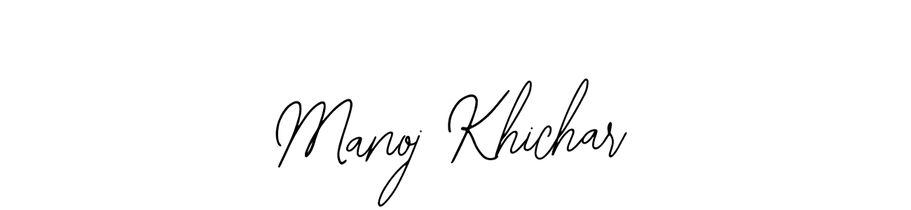 Once you've used our free online signature maker to create your best signature Bearetta-2O07w style, it's time to enjoy all of the benefits that Manoj Khichar name signing documents. Manoj Khichar signature style 12 images and pictures png