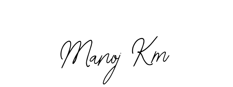 Best and Professional Signature Style for Manoj Km. Bearetta-2O07w Best Signature Style Collection. Manoj Km signature style 12 images and pictures png