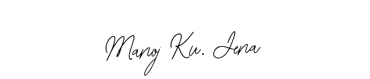 Also we have Manoj Ku. Jena name is the best signature style. Create professional handwritten signature collection using Bearetta-2O07w autograph style. Manoj Ku. Jena signature style 12 images and pictures png