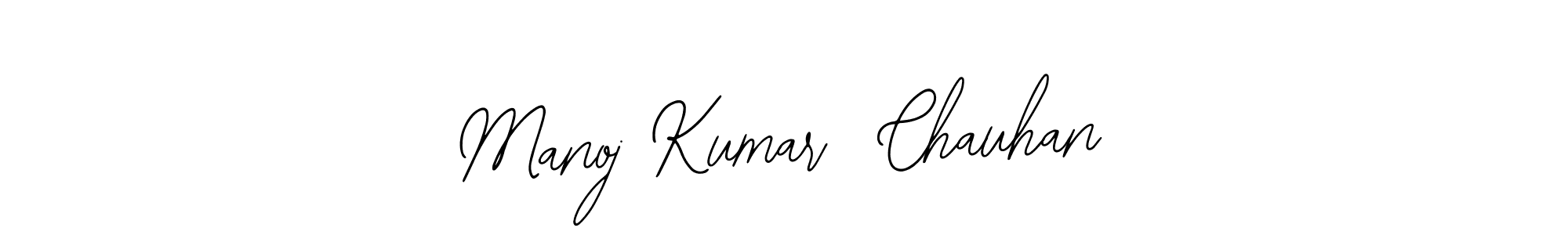 Make a beautiful signature design for name Manoj Kumar  Chauhan. Use this online signature maker to create a handwritten signature for free. Manoj Kumar  Chauhan signature style 12 images and pictures png