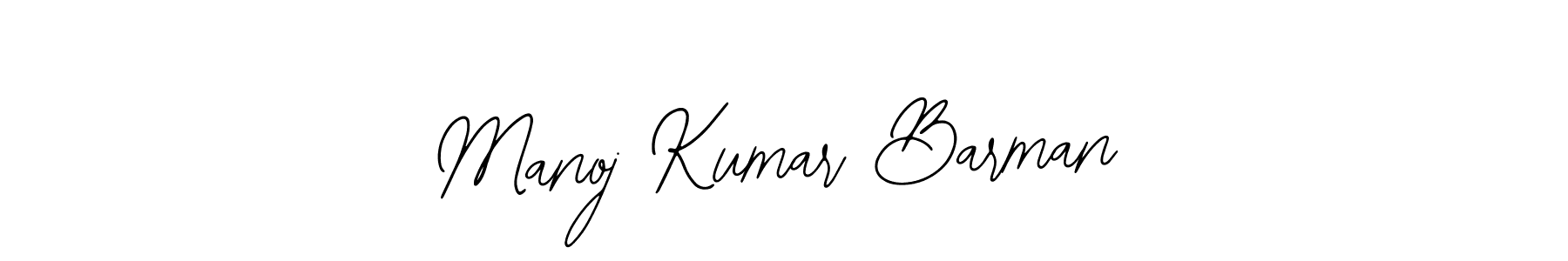 How to Draw Manoj Kumar Barman signature style? Bearetta-2O07w is a latest design signature styles for name Manoj Kumar Barman. Manoj Kumar Barman signature style 12 images and pictures png