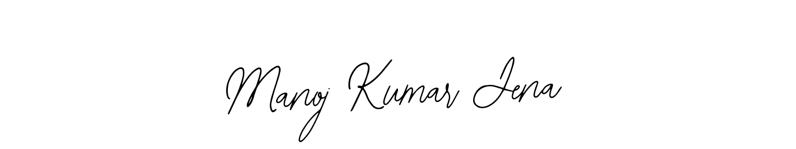 You should practise on your own different ways (Bearetta-2O07w) to write your name (Manoj Kumar Jena) in signature. don't let someone else do it for you. Manoj Kumar Jena signature style 12 images and pictures png