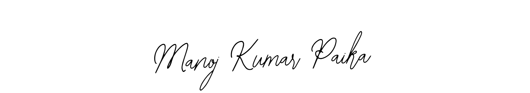 It looks lik you need a new signature style for name Manoj Kumar Paika. Design unique handwritten (Bearetta-2O07w) signature with our free signature maker in just a few clicks. Manoj Kumar Paika signature style 12 images and pictures png