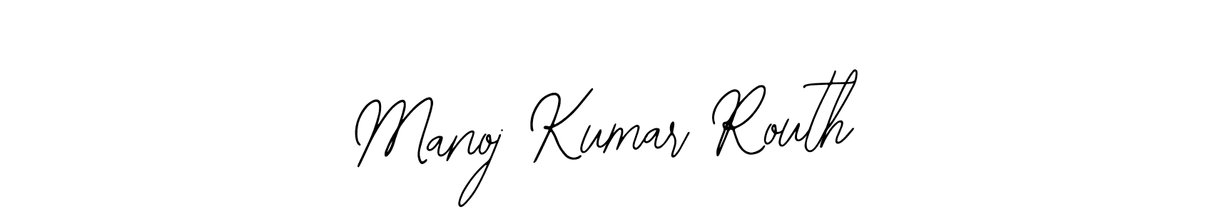 How to Draw Manoj Kumar Routh signature style? Bearetta-2O07w is a latest design signature styles for name Manoj Kumar Routh. Manoj Kumar Routh signature style 12 images and pictures png