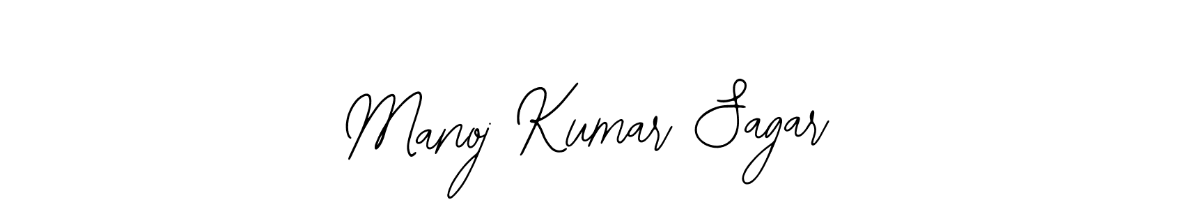 How to make Manoj Kumar Sagar signature? Bearetta-2O07w is a professional autograph style. Create handwritten signature for Manoj Kumar Sagar name. Manoj Kumar Sagar signature style 12 images and pictures png