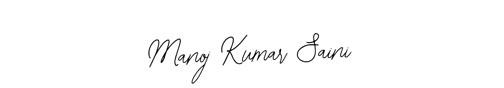 Manoj Kumar Saini stylish signature style. Best Handwritten Sign (Bearetta-2O07w) for my name. Handwritten Signature Collection Ideas for my name Manoj Kumar Saini. Manoj Kumar Saini signature style 12 images and pictures png