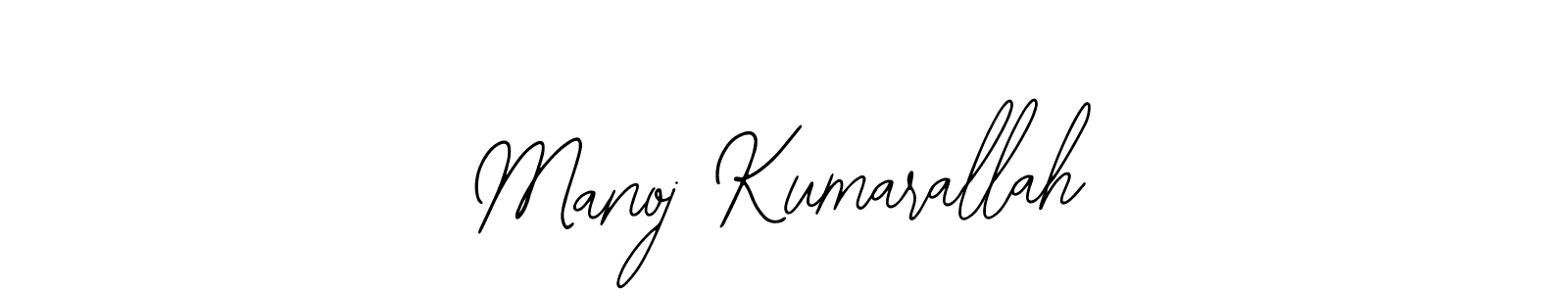 You should practise on your own different ways (Bearetta-2O07w) to write your name (Manoj Kumarallah) in signature. don't let someone else do it for you. Manoj Kumarallah signature style 12 images and pictures png