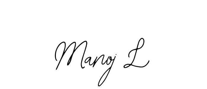 Check out images of Autograph of Manoj L name. Actor Manoj L Signature Style. Bearetta-2O07w is a professional sign style online. Manoj L signature style 12 images and pictures png
