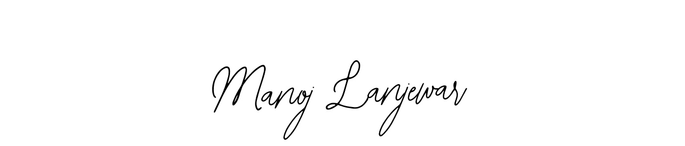 It looks lik you need a new signature style for name Manoj Lanjewar. Design unique handwritten (Bearetta-2O07w) signature with our free signature maker in just a few clicks. Manoj Lanjewar signature style 12 images and pictures png