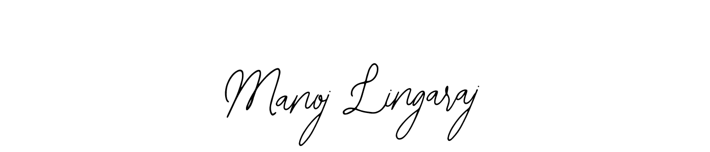 Create a beautiful signature design for name Manoj Lingaraj. With this signature (Bearetta-2O07w) fonts, you can make a handwritten signature for free. Manoj Lingaraj signature style 12 images and pictures png