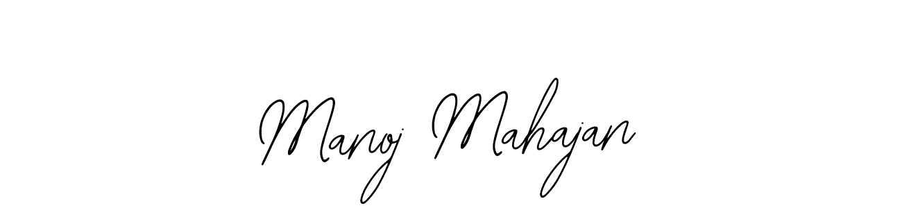 How to make Manoj Mahajan signature? Bearetta-2O07w is a professional autograph style. Create handwritten signature for Manoj Mahajan name. Manoj Mahajan signature style 12 images and pictures png