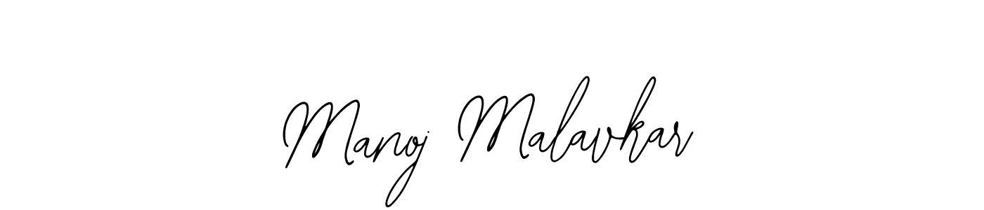 Similarly Bearetta-2O07w is the best handwritten signature design. Signature creator online .You can use it as an online autograph creator for name Manoj Malavkar. Manoj Malavkar signature style 12 images and pictures png